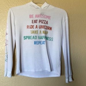 Long sleeve shirt cropped